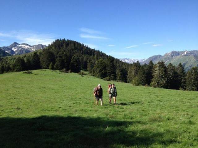 Caminando tras los Pirineos